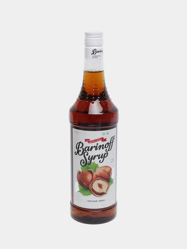Сироп Barinoff "Лесной орех", для кофе и коктейлей, 1 л