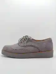 Женские полуботинки замшевые