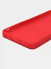 Красный чехол для Infinix Hot 11s (Инфиникс Хот 11с), силиконовый