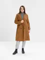 Бежевый базовый женский тренч LaFemme
