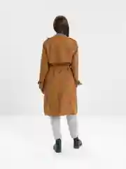 Бежевый базовый женский тренч LaFemme