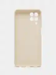 Молочный чехол для Samsung Galaxy M33 (Самсунг М33) 5G, с защитой камеры, силиконовый