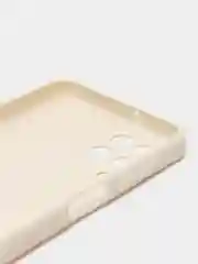 Молочный чехол для Samsung Galaxy M33 (Самсунг М33) 5G, с защитой камеры, силиконовый