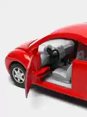 Красный металлическая машинка Kinsmart "Volkswagen Beetle New", 1:32 KT5028D