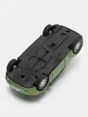 Желтый металлическая машинка Kinsmart "Volkswagen Beetle New", 1:32 KT5028D