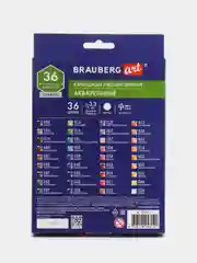 Карандаши художественные цветные BRAUBERG ART CLASSIC, акварельные, 36 цветов