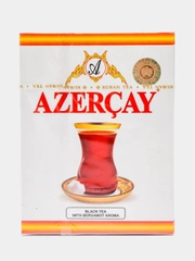 Чай АЗЕРЧАЙ, черный, с ароматом бергамота, листовой, 100 г