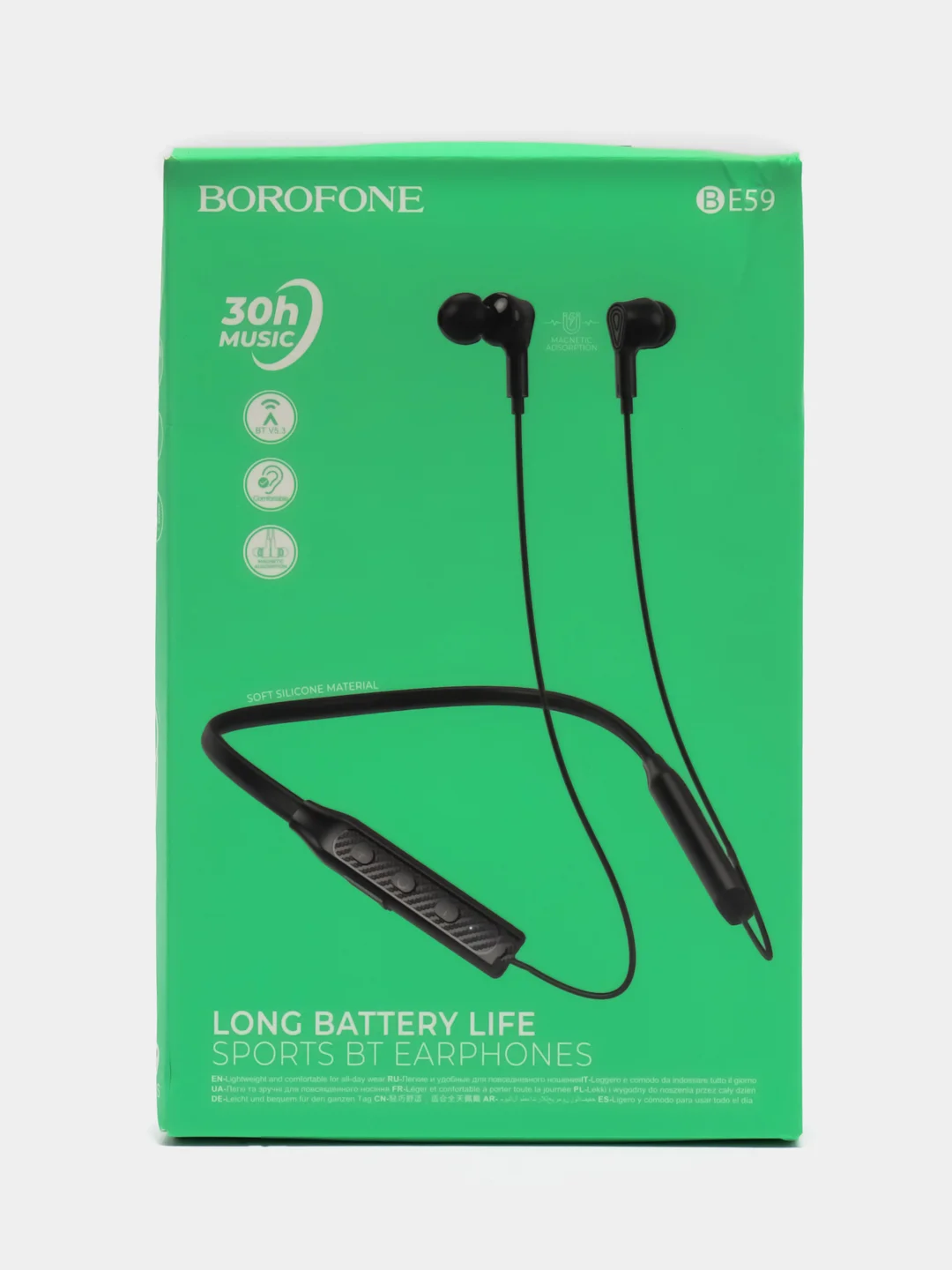 Синий беспроводные наушники BOROFONE BE59