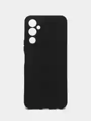 Чехол для TECNO Pova 4 силиконовый, черный, матовый, с защитой камеры