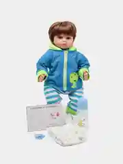 Зеленый кукла "Реборн", 48 х 60 см