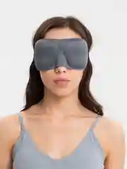 Серый маска для сна и путешествий 3D на липучке,12 расцветок
