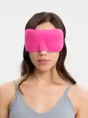 Розовый маска для сна и путешествий 3D на липучке,12 расцветок