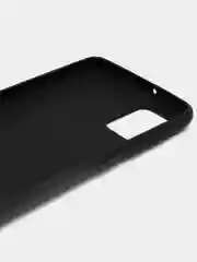 Черный силиконовый чехол для Samsung A31, однотонный
