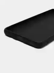 Черный силиконовый чехол для Samsung A31, однотонный