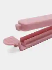 Розовый зажим кухонный для пакета- 5 штук