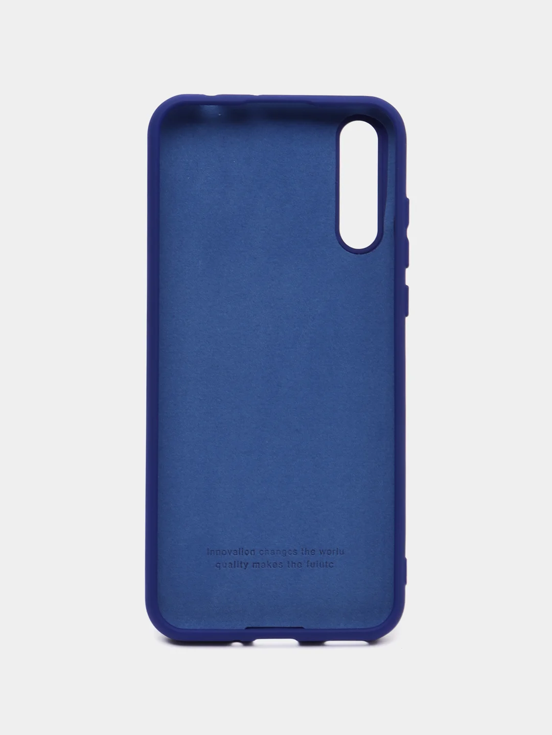 Синий чехол для Huawei Y8P силиконовый