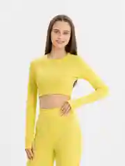 Желтый костюм женский, лапша, в рубчик