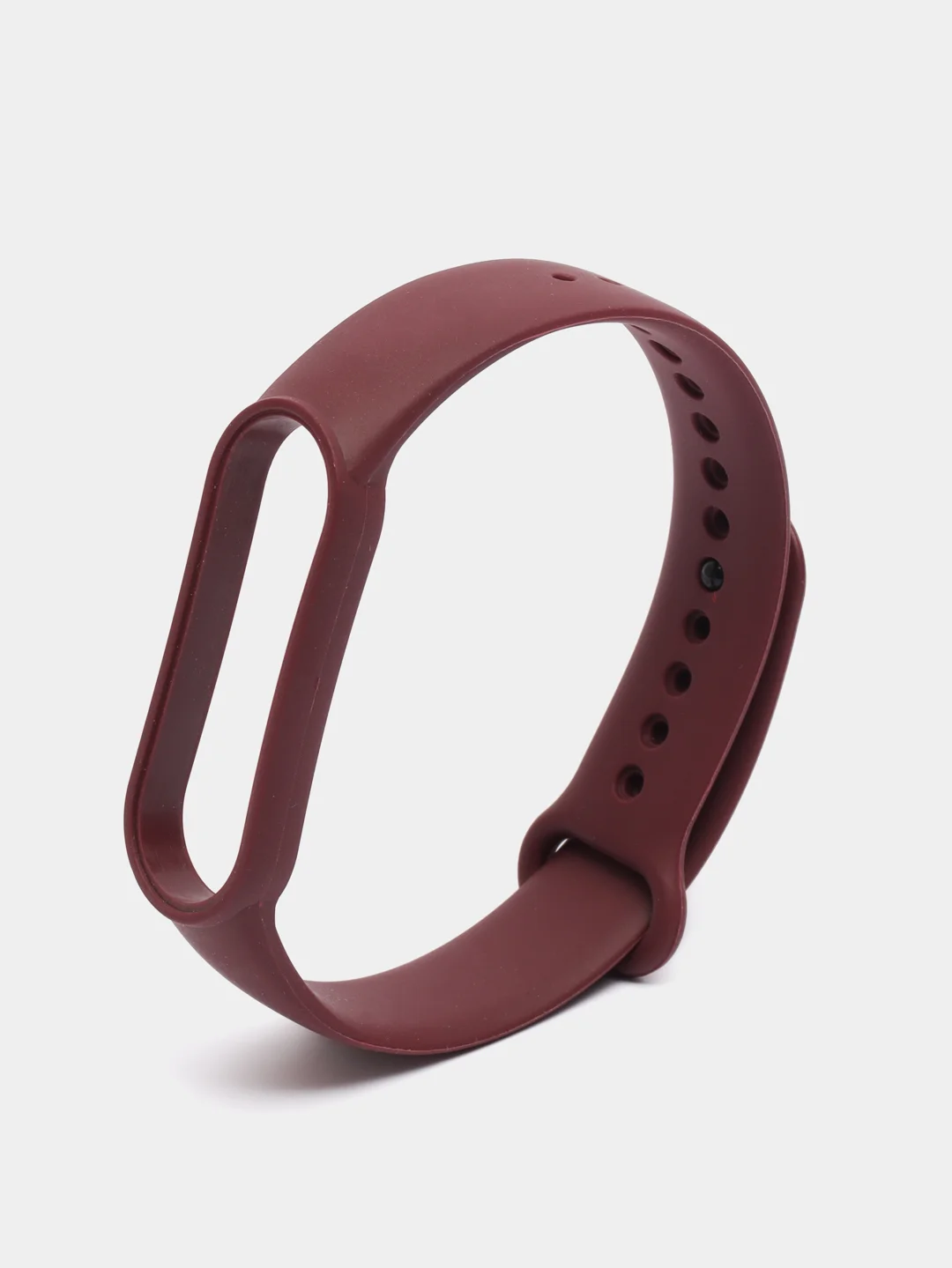 Багровый силиконовый ремешок Xiaomi Mi Band 5 / Band 6