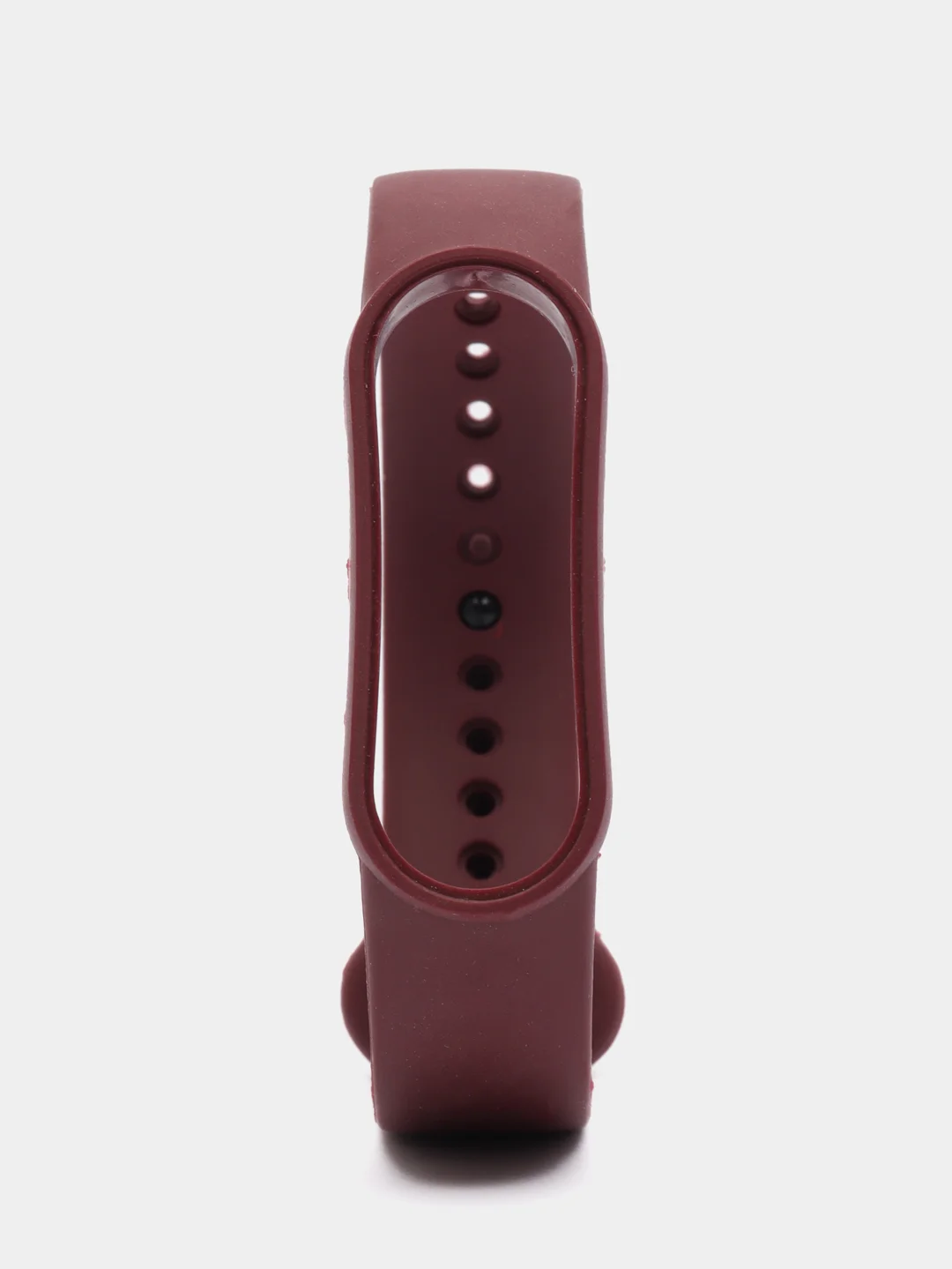 Багровый силиконовый ремешок Xiaomi Mi Band 5 / Band 6