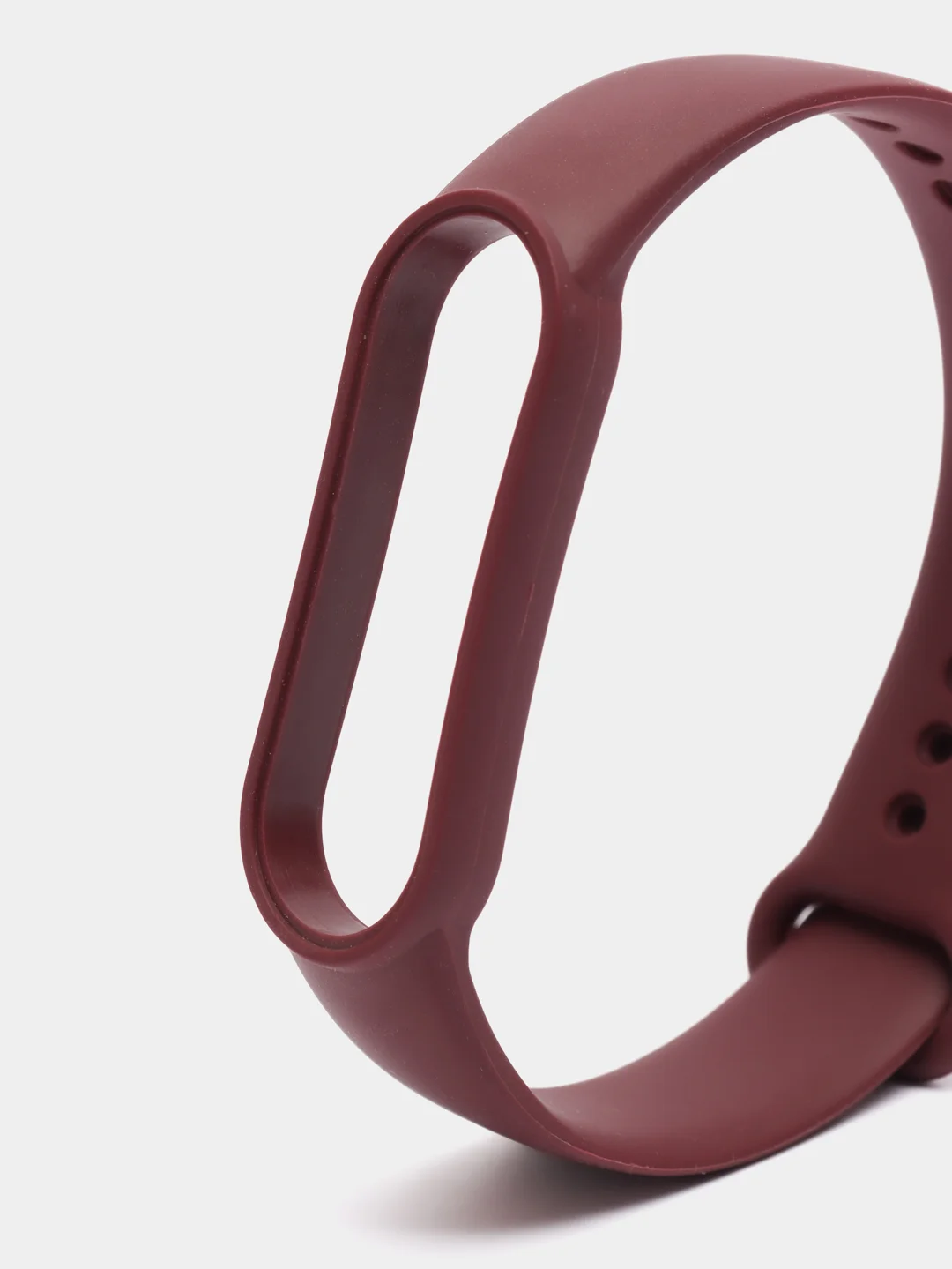Багровый силиконовый ремешок Xiaomi Mi Band 5 / Band 6