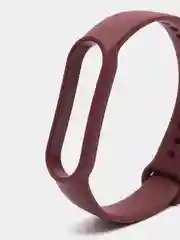 Багровый силиконовый ремешок Xiaomi Mi Band 5 / Band 6