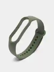 Зелёный хаки силиконовый ремешок Xiaomi Mi Band 5 / Band 6
