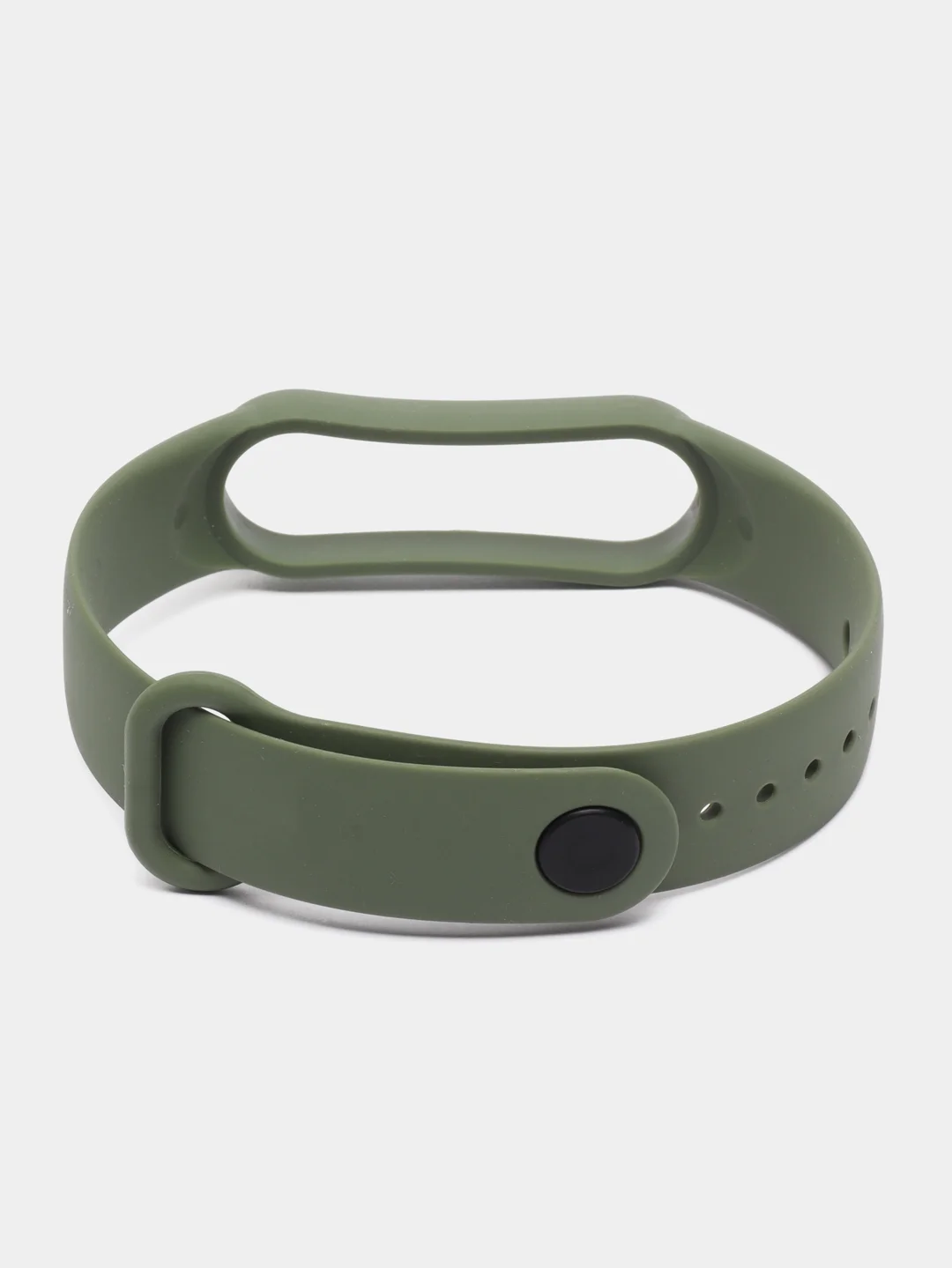 Зелёный хаки силиконовый ремешок Xiaomi Mi Band 5 / Band 6
