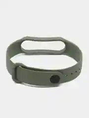 Зелёный хаки силиконовый ремешок Xiaomi Mi Band 5 / Band 6