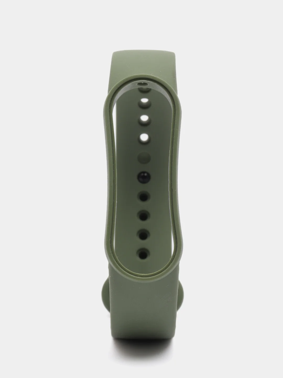 Зелёный хаки силиконовый ремешок Xiaomi Mi Band 5 / Band 6
