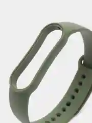 Зелёный хаки силиконовый ремешок Xiaomi Mi Band 5 / Band 6