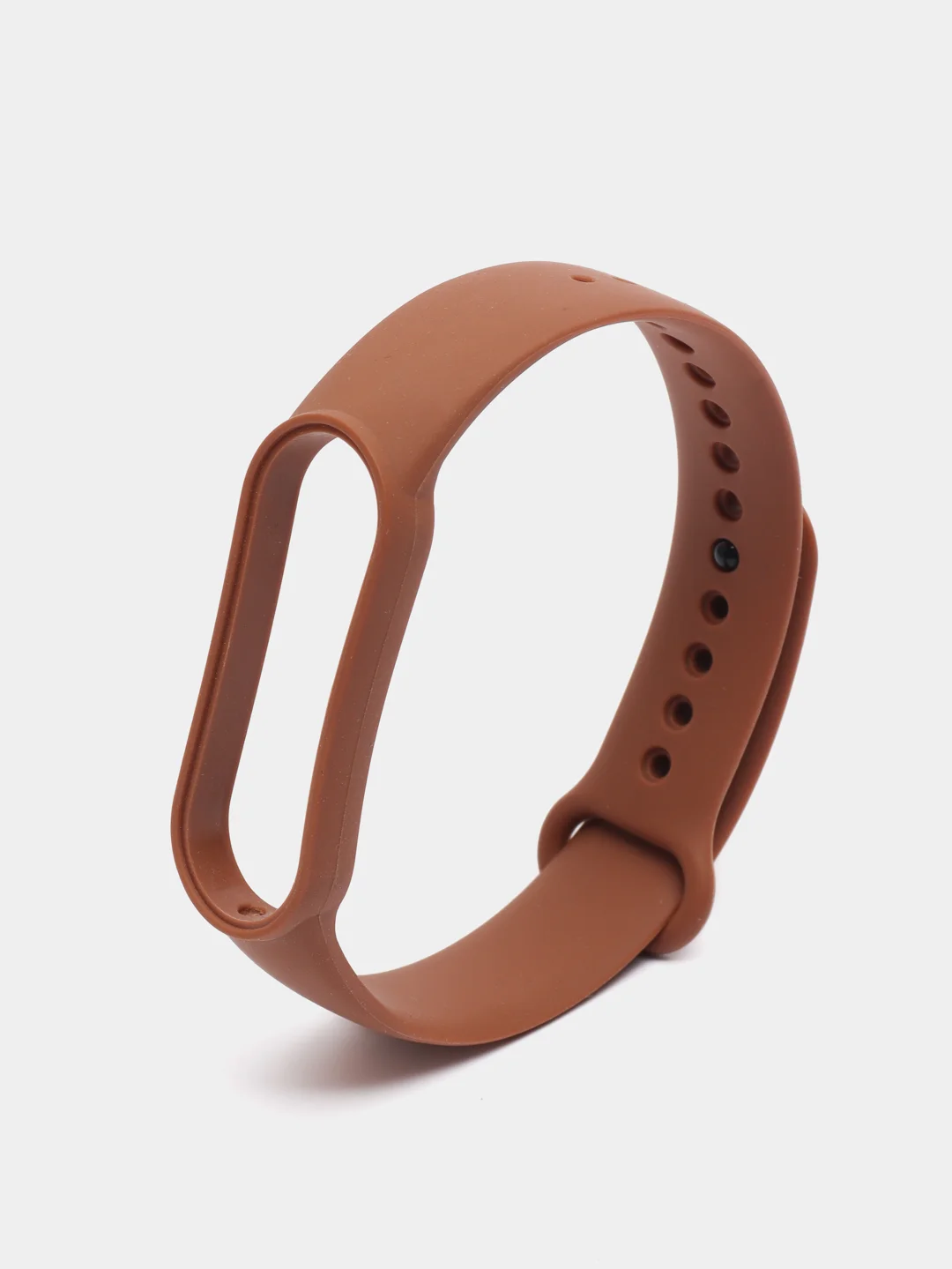Коричневый силиконовый ремешок Xiaomi Mi Band 5 / Band 6