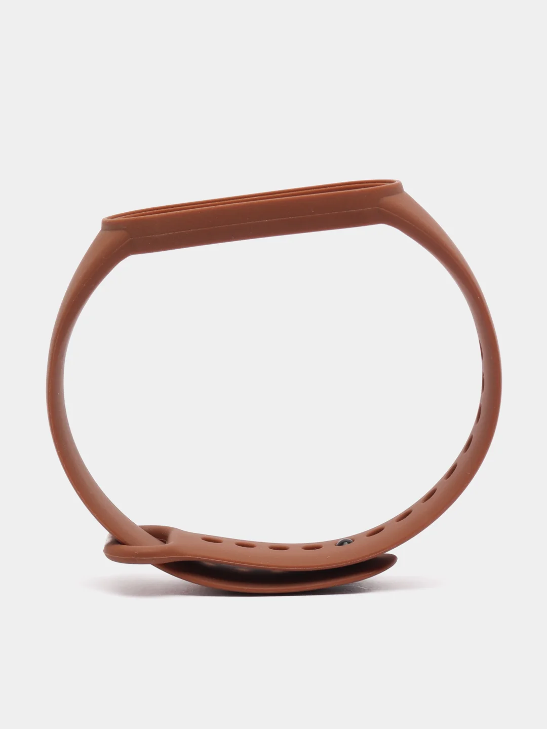 Коричневый силиконовый ремешок Xiaomi Mi Band 5 / Band 6