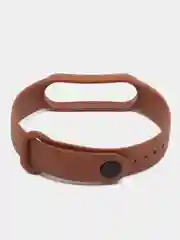 Коричневый силиконовый ремешок Xiaomi Mi Band 5 / Band 6