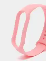 Розовый силиконовый ремешок Xiaomi Mi Band 5 / Band 6