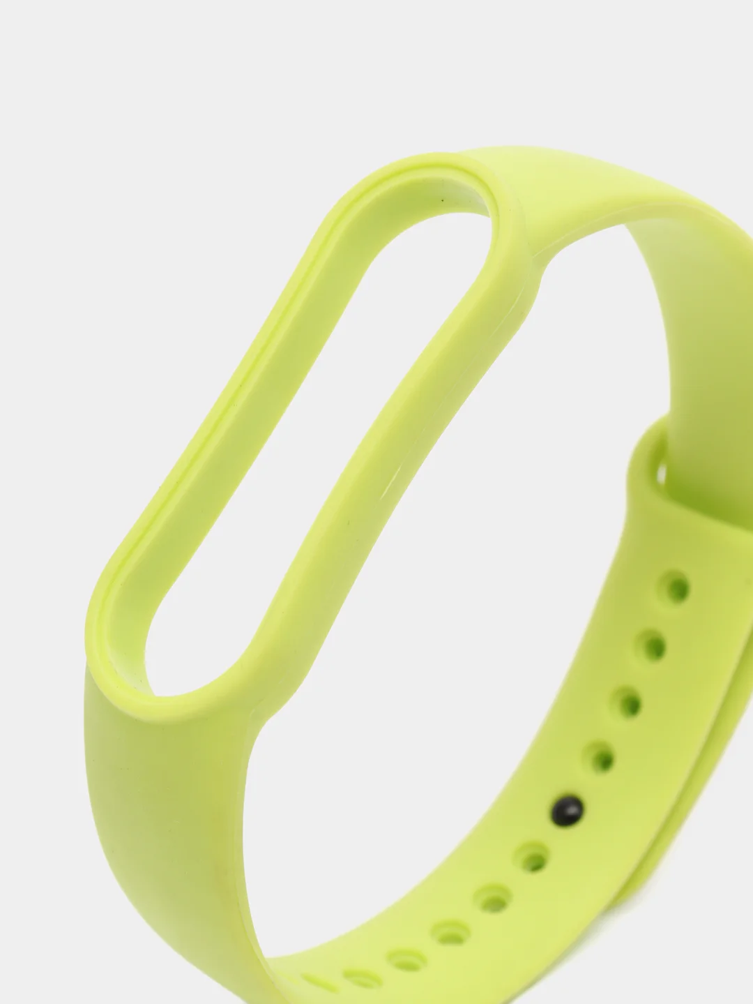 Салатовый силиконовый ремешок Xiaomi Mi Band 5 / Band 6