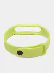 Салатовый силиконовый ремешок Xiaomi Mi Band 5 / Band 6