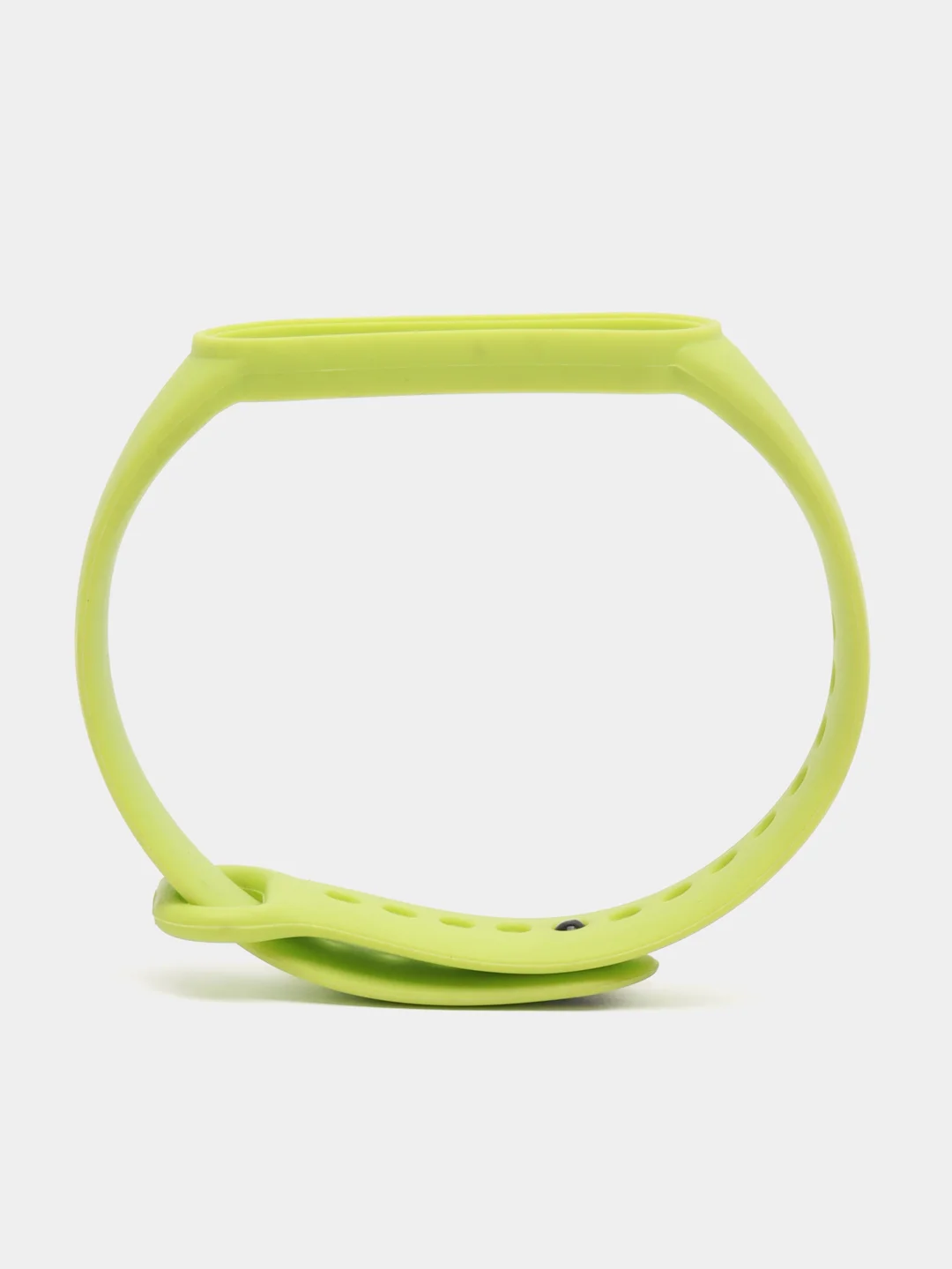 Салатовый силиконовый ремешок Xiaomi Mi Band 5 / Band 6