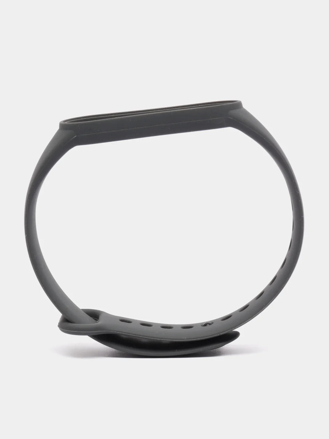Серый силиконовый ремешок Xiaomi Mi Band 5 / Band 6