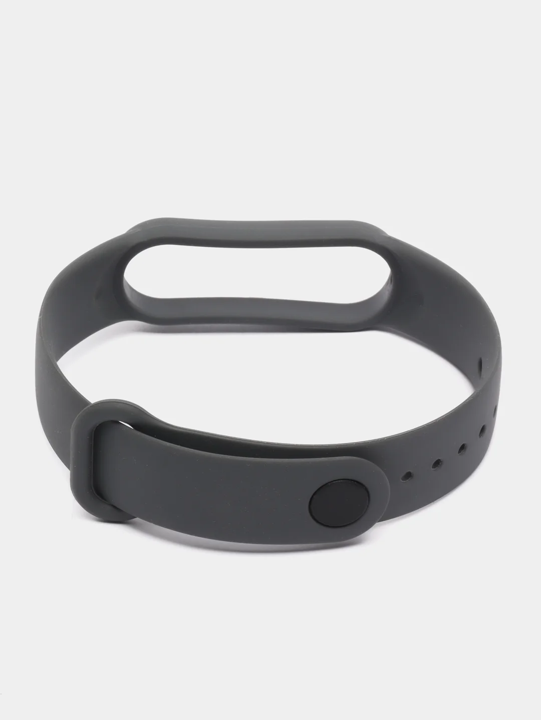 Серый силиконовый ремешок Xiaomi Mi Band 5 / Band 6