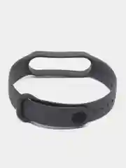 Серый силиконовый ремешок Xiaomi Mi Band 5 / Band 6