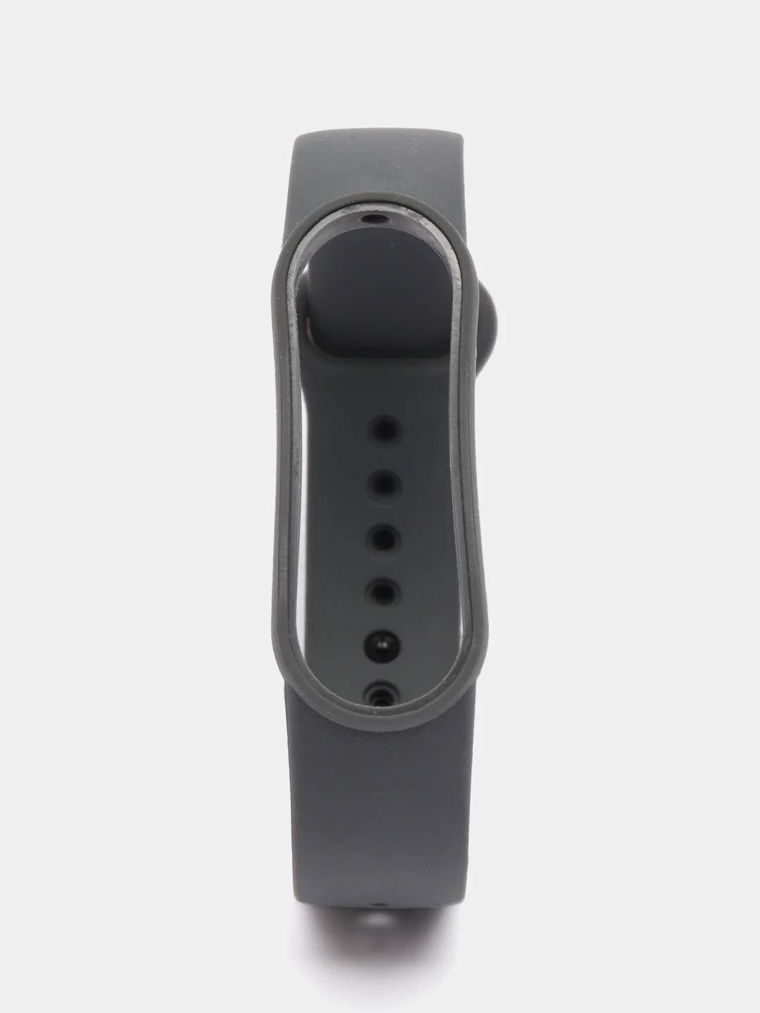 Серый силиконовый ремешок Xiaomi Mi Band 5 / Band 6