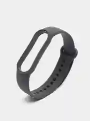 Серый силиконовый ремешок Xiaomi Mi Band 5 / Band 6