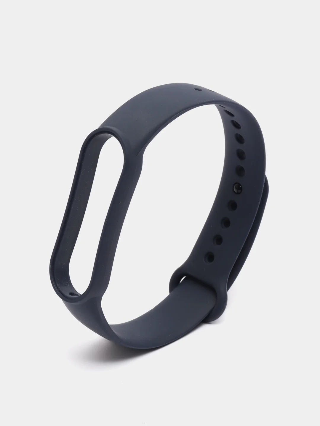 Синий меланж силиконовый ремешок Xiaomi Mi Band 5 / Band 6