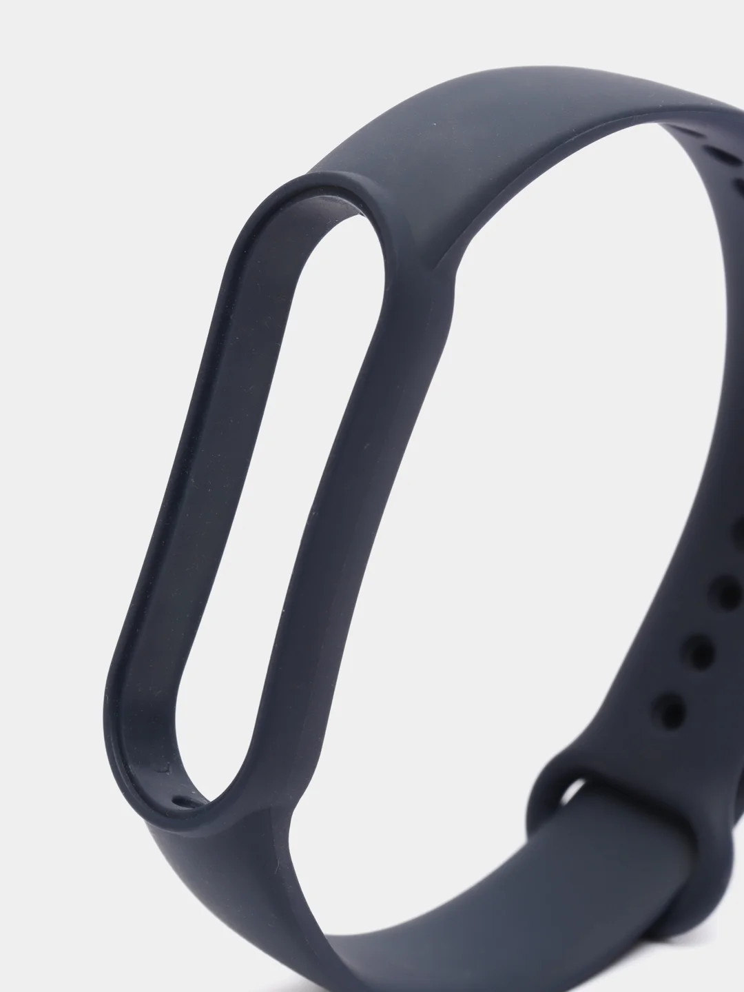 Синий меланж силиконовый ремешок Xiaomi Mi Band 5 / Band 6