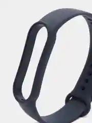 Синий меланж силиконовый ремешок Xiaomi Mi Band 5 / Band 6