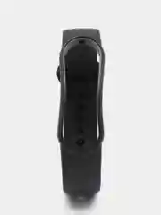 Черный силиконовый ремешок Xiaomi Mi Band 5 / Band 6
