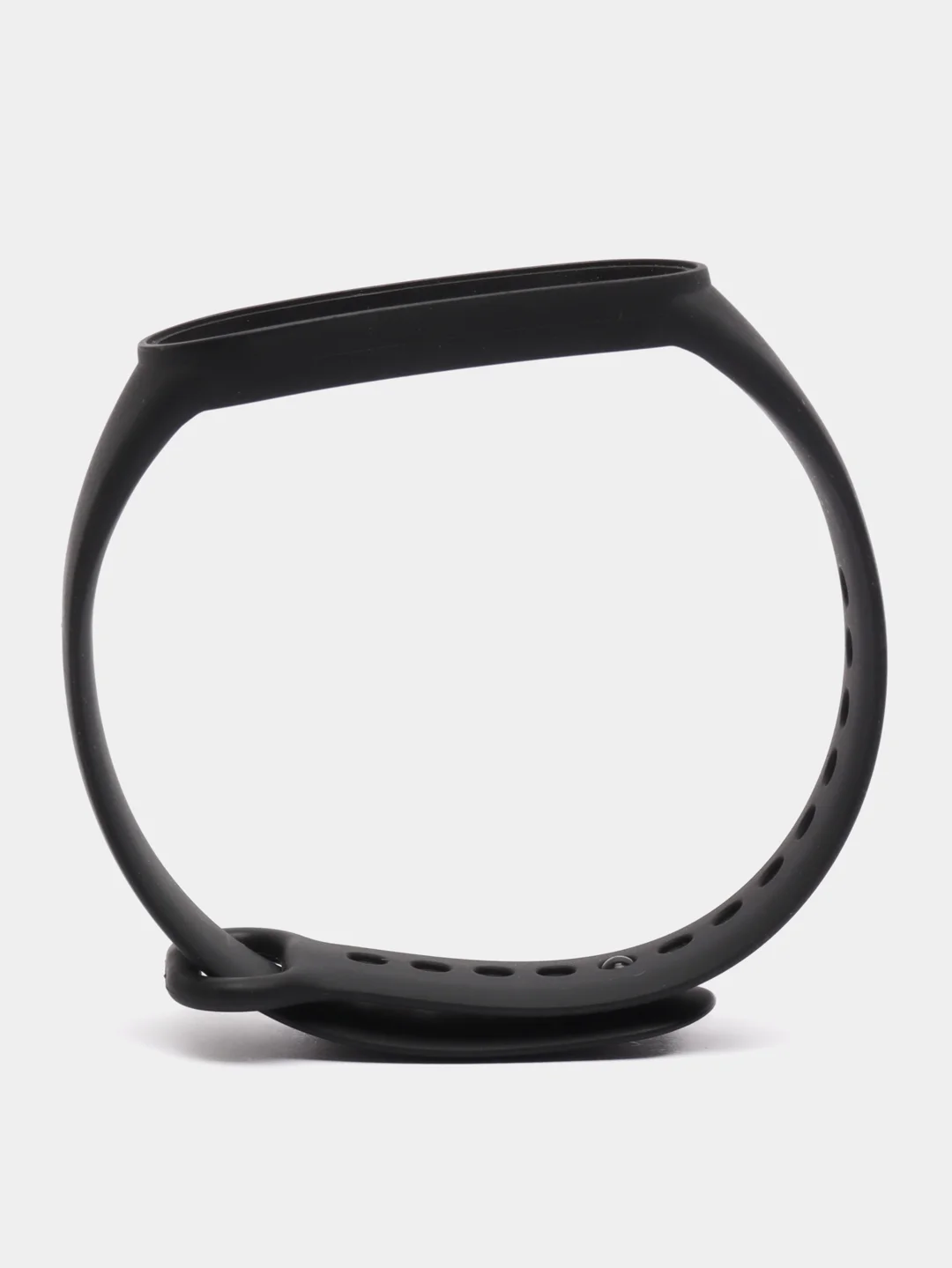 Черный силиконовый ремешок Xiaomi Mi Band 5 / Band 6