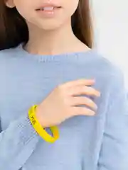 Желтый браслет резиновый K-POP StrayKids
