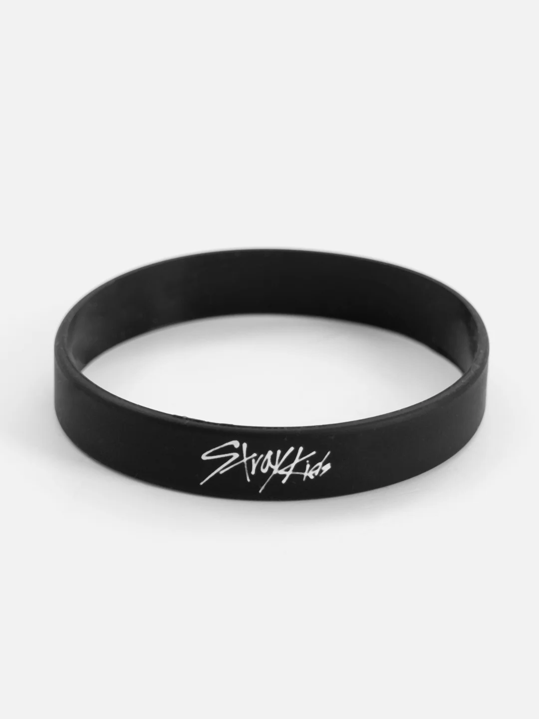 Черный браслет резиновый K-POP StrayKids