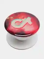 Алый попсокет "TikTok" для смартфона